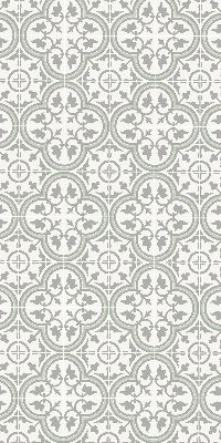 Blackout roller blind for window Portuguese tile