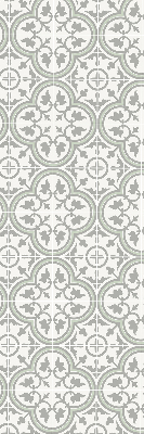 Blackout roller blind for window Portuguese tile
