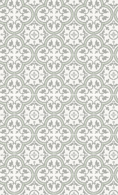 Blackout roller blind for window Portuguese tile