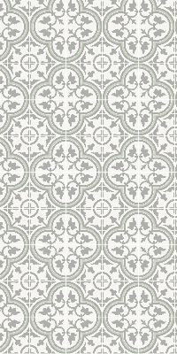 Blackout roller blind for window Portuguese tile