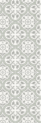 Blackout roller blind for window Portuguese tile