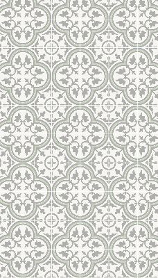 Blackout roller blind for window Portuguese tile