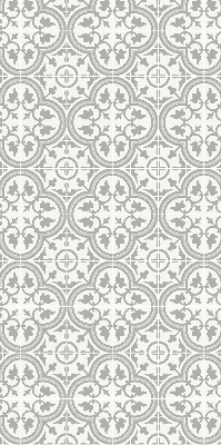 Blackout roller blind for window Portuguese tile