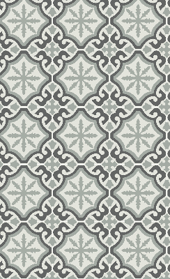 Blackout roller blind Moroccan tile