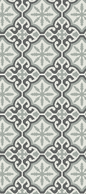 Blackout roller blind Moroccan tile