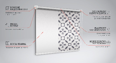 Blackout roller blind Illusion