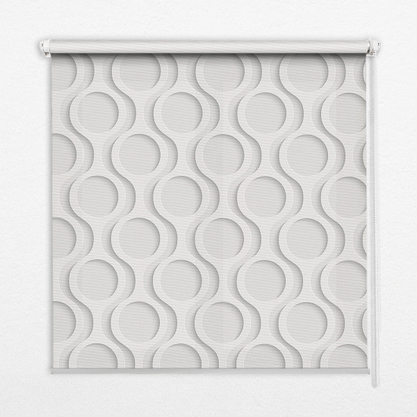 Blackout roller blind A wheel within a wheel