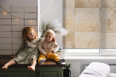 Blackout roller blind for window Tiles