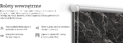 Blackout roller blind for window Marble