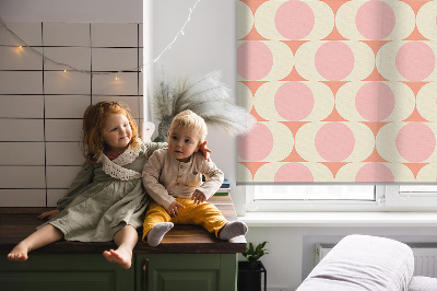 Blackout roller blind Abstract eyes