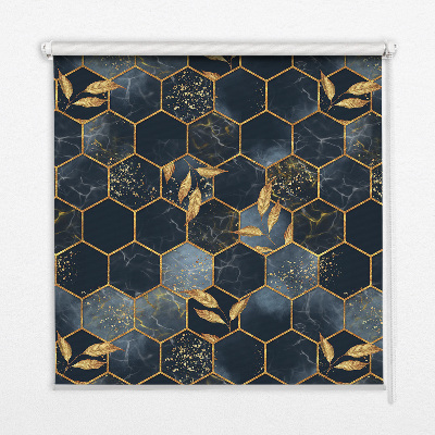 Fabric roller blind for window Honeycombs