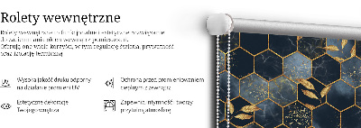 Fabric roller blind for window Honeycombs
