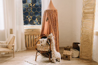Fabric roller blind for window Honeycombs