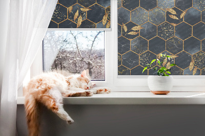 Fabric roller blind for window Honeycombs