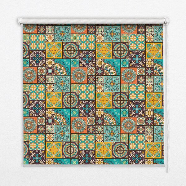 Blackout roller blind Colorful mandala