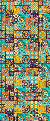 Blackout roller blind Colorful mandala