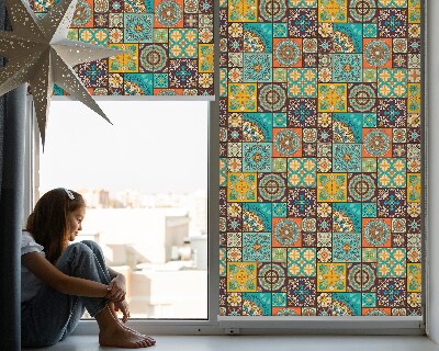 Blackout roller blind Colorful mandala