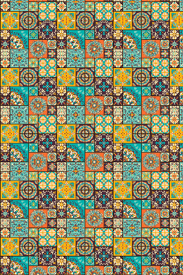 Blackout roller blind Colorful mandala