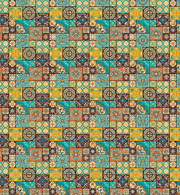 Blackout roller blind Colorful mandala
