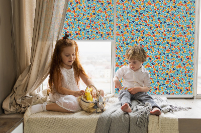 Fabric roller blind for window Shapes
