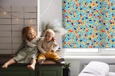 Fabric roller blind for window Shapes