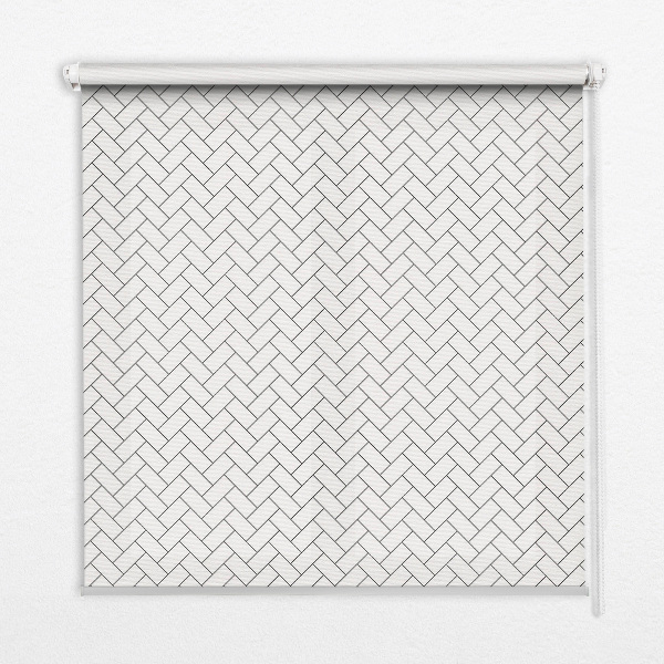 Blackout roller blind Rectangle next to rectangle