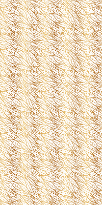 Fabric roller blind for window Golden leaves