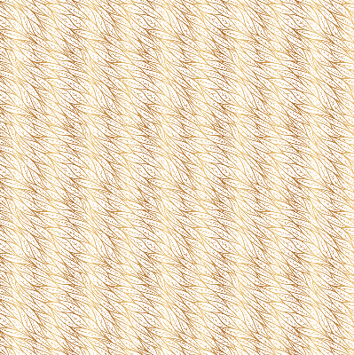 Fabric roller blind for window Golden leaves