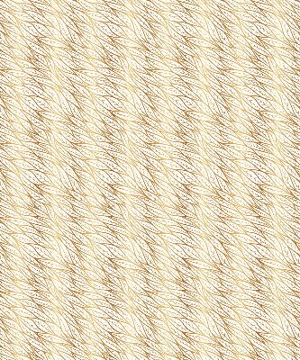 Fabric roller blind for window Golden leaves