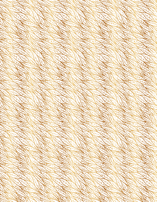 Fabric roller blind for window Golden leaves