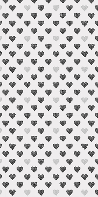 Blackout roller blind Dark Hearts