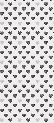 Blackout roller blind Dark Hearts