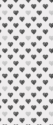 Blackout roller blind Dark Hearts