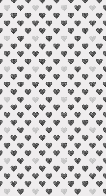Blackout roller blind Dark Hearts