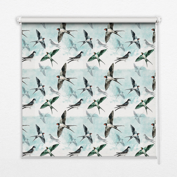 Blackout roller blind Swallows