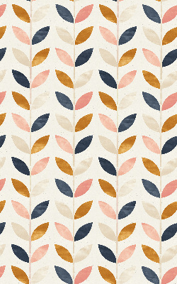 Blackout roller blind for window Leaves
