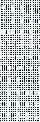 Fabric roller blind for window Black ovals