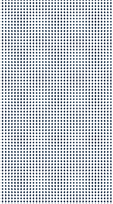 Fabric roller blind for window Black ovals