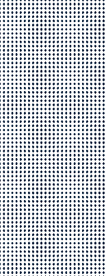 Fabric roller blind for window Black ovals