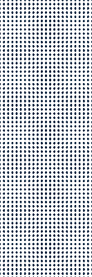 Fabric roller blind for window Black ovals