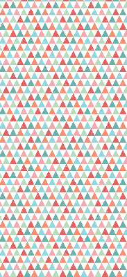 Blackout roller blind Colorful triangles