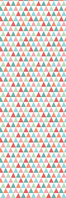 Blackout roller blind Colorful triangles