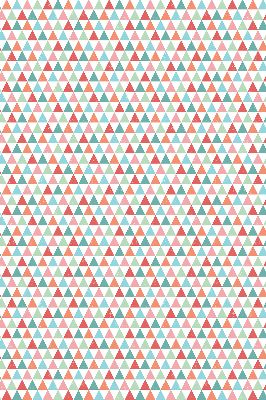 Blackout roller blind Colorful triangles