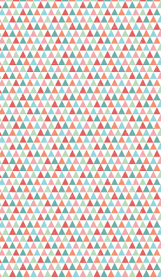 Blackout roller blind Colorful triangles