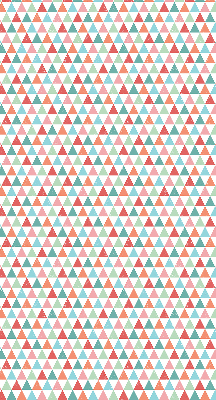 Blackout roller blind Colorful triangles
