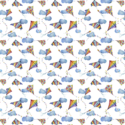 Blackout roller blind Colorful kites