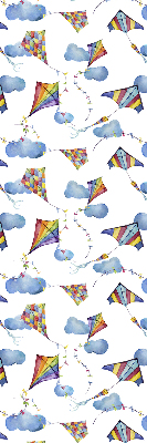 Blackout roller blind Colorful kites