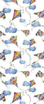Blackout roller blind Colorful kites