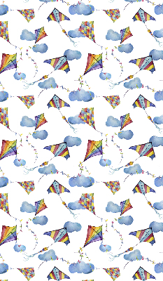 Blackout roller blind Colorful kites