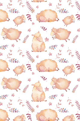 Blackout roller blind Sheep among the stars